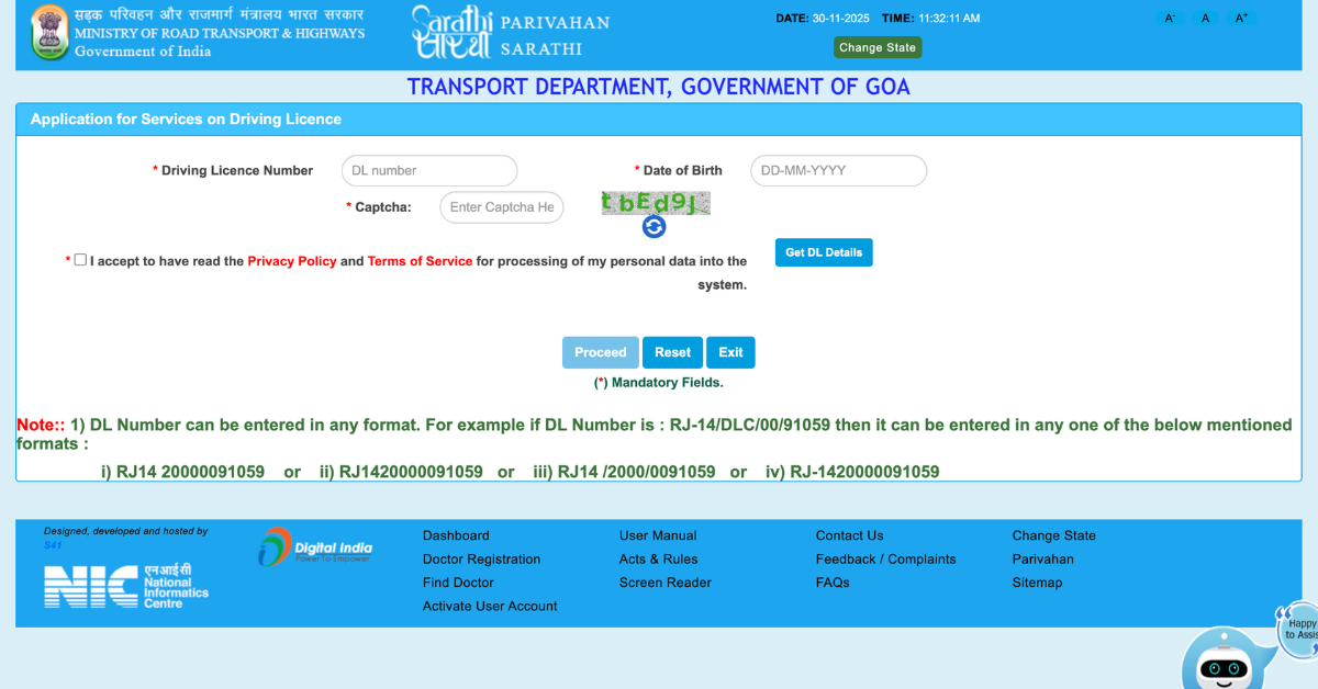 Sarathi Parivahan Sewa