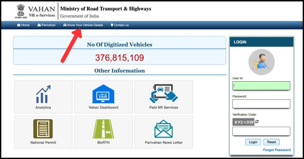 Mp Rto Names MPRTO Vehicle Registration Owner Search, Vehicle Information & Code ...